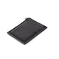 Black Vegan Leather Slim Wallet 