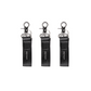 Mini Magnetic | Keychain Bracelet Set | Vegan leather